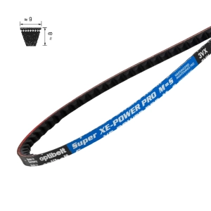 Pas pasek klinowy uzębiony 3VX 1180 PRO OPTIBELT 9x2997