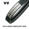 Pas pasek klinowy zespolony KB 2SPB 5300 Lp OPTIBELT