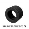 Koło pasowe szajba B/17 TB SPB 800/4 pod tuleje tapera OPTIBELT