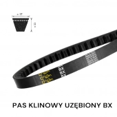 Pas pasek klinowy uzębiony BX 1005 Lp BRIZZON 17x1005