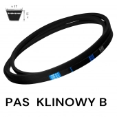 Pas pasek klinowy B/17 3310 Li=3350Lp BLUE BRIZZON 17x3350 WZMOCNIONY