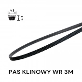 Pas pasek klinowy WR 3M 425 OPTIBELT 3x425