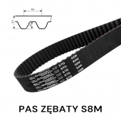 Pas pasek zębaty STD S8M 1000 szer. 10 mm CONTINENTAL 125 zębów