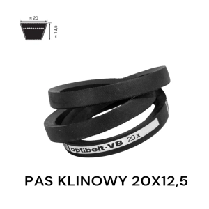 Pas pasek klinowy 20x12,5 1000 Li=1050Lp V OPTIBELT 20x1000 Pas pasek klinowy 20x12,5 1000 Li=1050Lp V OPTIBELT 20x1000