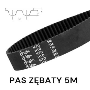 Pas pasek zębaty HTD 5M 320 szer. 16 mm BRIZZON 64 zęby