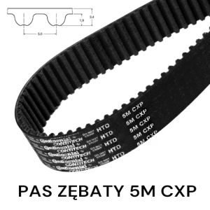 Pas pasek zębaty HTD 5M CXP 350 szer. 9 mm CONTINENTAL 70 zębów WZMOCNIONY