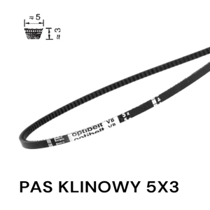 Pas pasek klinowy 5x3 190 Li=200Lp OPTIBELT 5x190