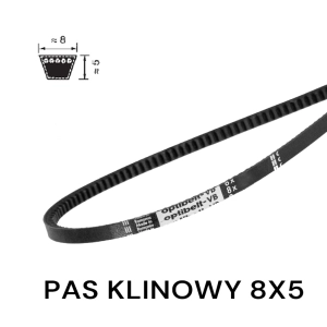 Pas pasek klinowy 8x5 600 Li=620Lp OPTIBELT 8x600