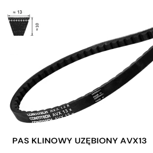 Pas pasek klinowy uzębiony AVX13 1475 La CONTINENTAL 13x1475 Pas pasek klinowy uzębiony AVX13 1475 La CONTINENTAL 13x1475