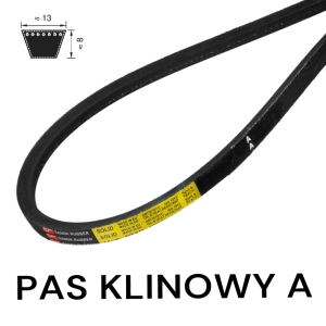 Pas pasek klinowy HA A 1350 Ld SANOK STOMIL 13x1320 Li SOLID