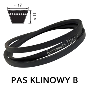 Pas pasek klinowy B/17 1880 Li=1925Lp V CONTINENTAL 17x1925