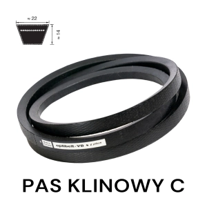 Pas pasek klinowy C/22 2540 Li=2598Lp V OPTIBELT 22x2598 Pas pasek klinowy C/22 2540 Li=2598Lp V OPTIBELT 22x2598