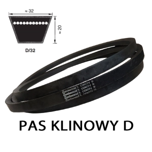 Pas pasek klinowy D/32 2946 Li=3022Lp V CONTINENTAL 32x3022 Pas pasek klinowy D/32 2946 Li=3022Lp V CONTINENTAL 32x3022