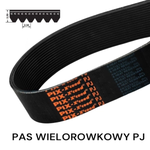 Pas pasek wielorowkowy 6 PJ 445 PIX 175J