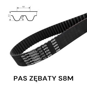 Pas pasek zębaty STD S8M 920 szer. 15 mm CONTINENTAL 115 zębów Pas pasek zębaty STD S8M 920 szer. 15 mm CONTINENTAL 115 zębów