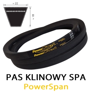 Pas pasek klinowy SPC 5000 Ld Power Span CONTINENTAL 22x5000