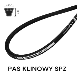 Pas pasek klinowy SPZ 722 Ld V OPTIBELT 9,7x722