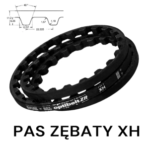 Pas pasek zębaty ZR 507XH dł.1287,78 mm szer. 80 mm OPTIBELT 58 zębów Pas pasek zębaty ZR 507XH dł.1287,78 mm szer. 80 mm OPTIBELT 58 zębów