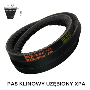 Pas pasek klinowy uzębiony XPA 2000 Lp PIX 12,7x2000