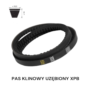 Pas pasek klinowy uzębiony XPB 2000 Lp  BRIZZON 16,3x2000
