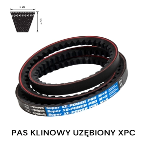 Pas pasek klinowy uzębiony XPC 3550 Lp PRO OPTIBELT 22x3550 Pas pasek klinowy uzębiony XPC 3550 Lp PRO OPTIBELT 22x3550