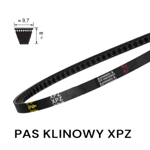 Pas pasek klinowy uzębiony XPZ 637 Lp BRIZZON 9,7x637 Pas pasek klinowy uzębiony XPZ 637 Lp BRIZZON 9,7x637