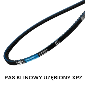 Pas pasek klinowy uzębiony XPZ 637 Lp Quad-Power 4 GATES 9,7x637 Pas pasek klinowy uzębiony XPZ 637 Lp Quad-Power 4 GATES 9,7x637