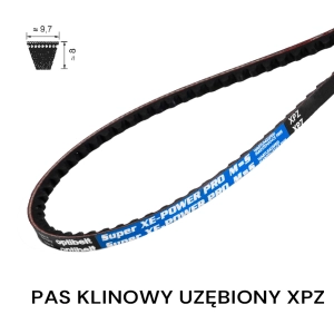 Pas pasek klinowy uzębiony XPZ 862 Lp PRO OPTIBELT 9,7x862 Pas pasek klinowy uzębiony XPZ 862 Lp PRO OPTIBELT 9,7x862