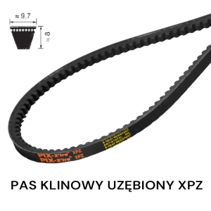 Pas pasek klinowy uzębiony XPZ 2500 Lp PIX 9,7x2500 Pas pasek klinowy uzębiony XPZ 2500 Lp PIX 9,7x2500