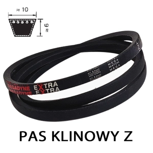 Pas pasek klinowy Z/10 2100 Li=2145Lp Extra MEGADYNE 10x2145