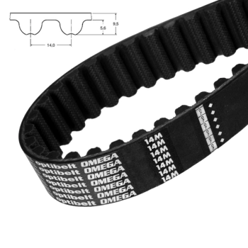 Pas pasek zębaty HTD 14M 1190 szer. 80 mm OPTIBELT 85 zębów
