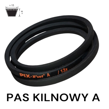 Pas pasek klinowy A/13 535 Li=569Lp V PIX 13x569