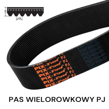 Pas pasek wielorowkowy 10 PJ 1040 PIX 409J