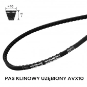 Pas pasek napędu jazdy odśnieżarki uzębiony NAC KCM624-F STP196-61-K