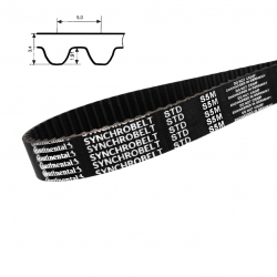 Pas pasek zębaty HTD S5M  440  szer. 10mm Synchrobelt CONTINENTAL